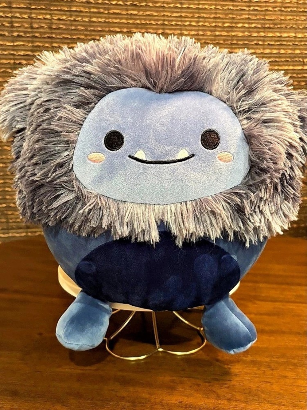 Squishmallows Joelle the Bigfoot Blue & Gray Plush Toy